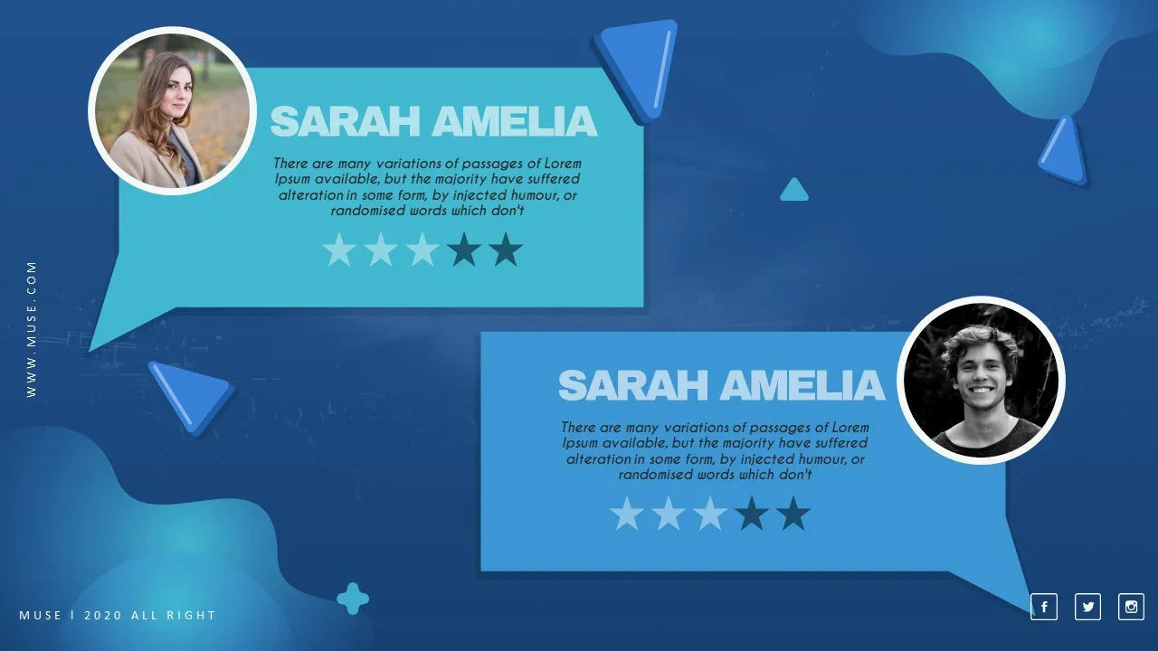 PowerPoint Template - MUSE - Digiloop Store