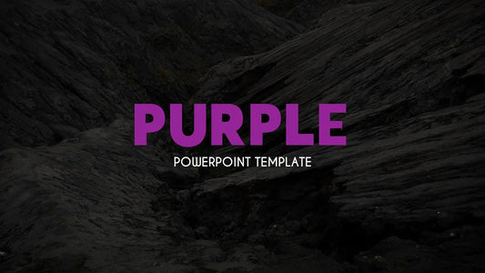 PowerPoint Template - PURPLE - Digiloop Store