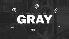 PowerPoint Template - GRAY - Digiloop Store
