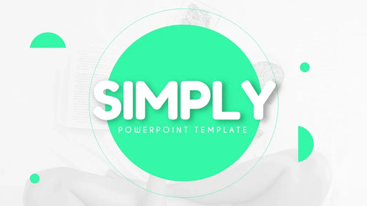 PowerPoint Template - SIMPLY - Digiloop Store