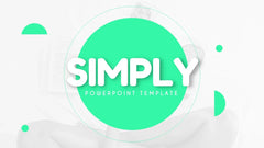PowerPoint Template - SIMPLY - Digiloop Store