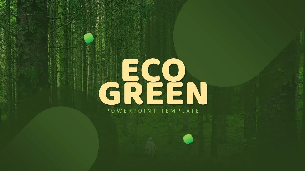 PowerPoint Template - ECO GREEN - Digiloop Store