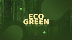 PowerPoint Template - ECO GREEN - Digiloop Store