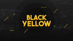 PowerPoint Template - BLACK YELLOW - Digiloop Store