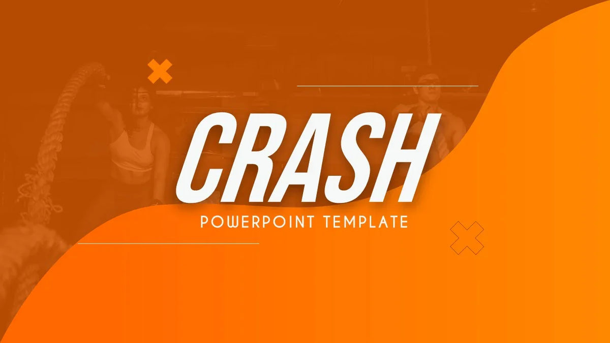 PowerPoint Template - CRASH - Digiloop Store