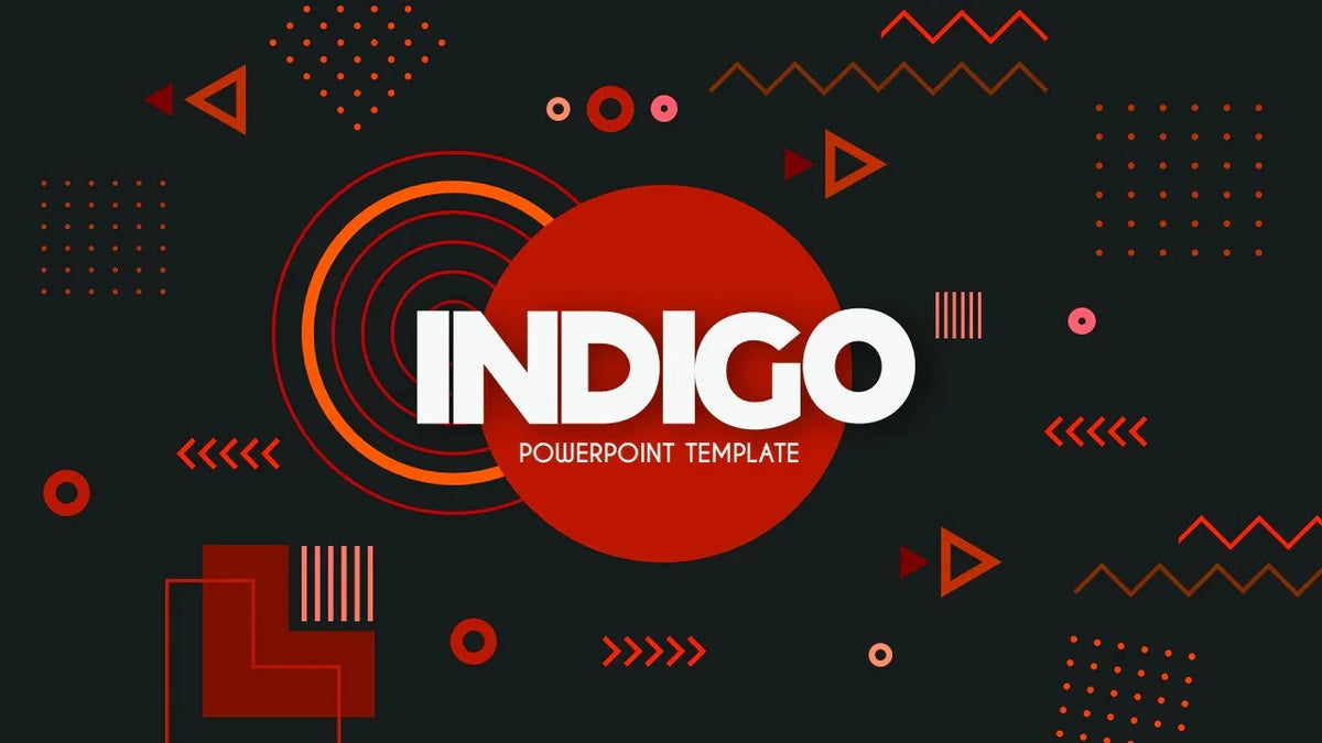 PowerPoint Template - INDIGO - Digiloop Store