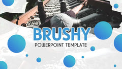 PowerPoint Template - BRUSHY - Digiloop Store