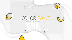 PowerPoint Template - COLOR PAINT - Digiloop Store