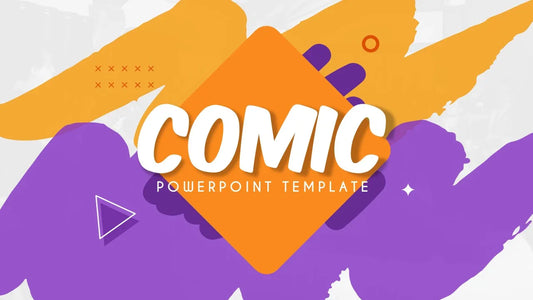 PowerPoint Template - COMIC - Digiloop Store