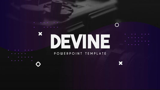 PowerPoint Template - DEVINE - Digiloop Store