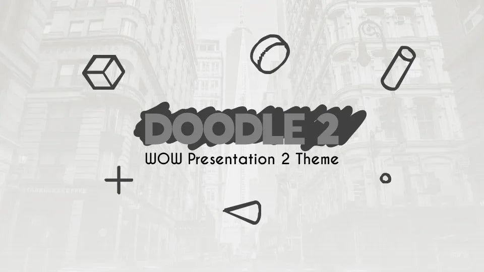 PowerPoint Template - DOODLE II - Digiloop Store
