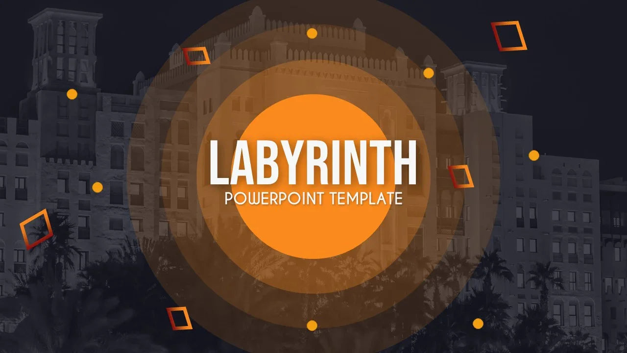 PowerPoint Template - LABYRINTH - Digiloop Store