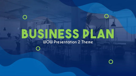 PowerPoint Template - BUSINNES PLAN - Digiloop Store