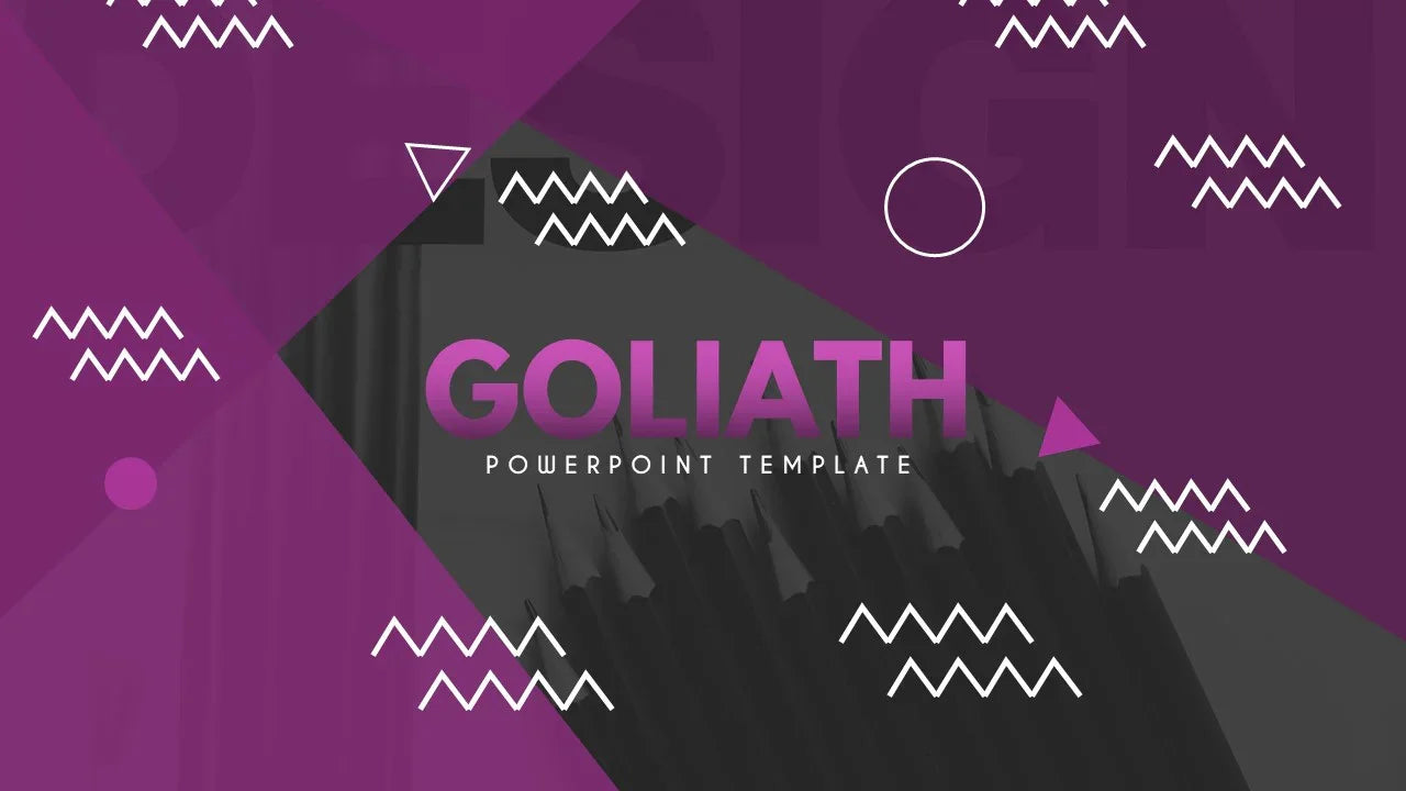 PowerPoint Template - GOLIATH - Digiloop Store