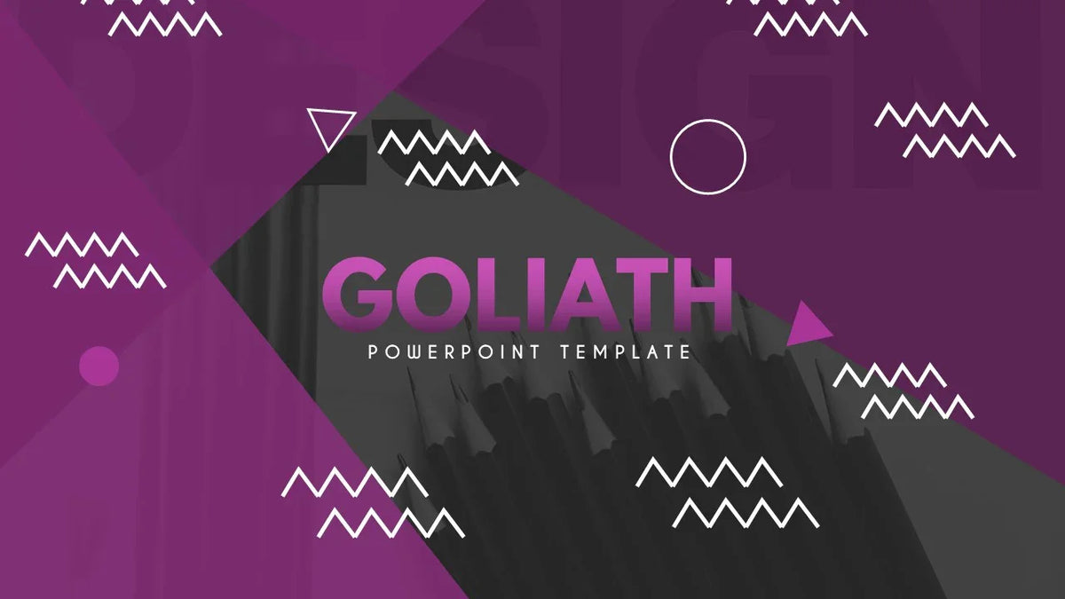 PowerPoint Template - GOLIATH - Digiloop Store