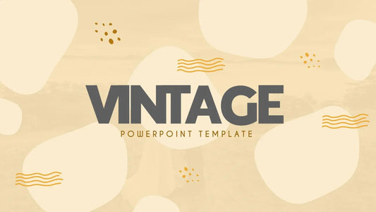 PowerPoint Template - VINTAGE - Digiloop Store