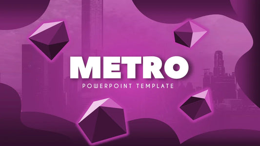 PowerPoint Template - METRO - Digiloop Store