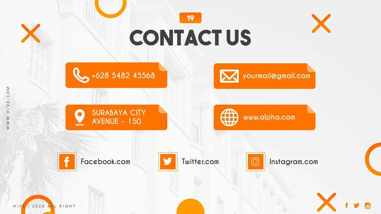 PowerPoint Template - HIVE - Digiloop Store
