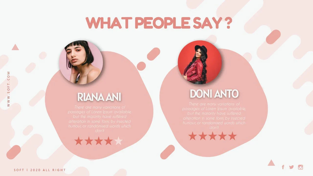 PowerPoint Template - SOFT - Digiloop Store