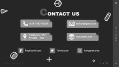 PowerPoint Template - GRAY - Digiloop Store