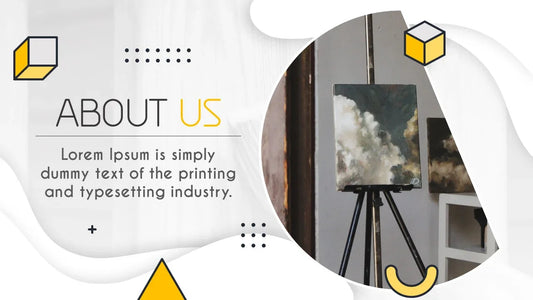 PowerPoint Template - COLOR PAINT - Digiloop Store