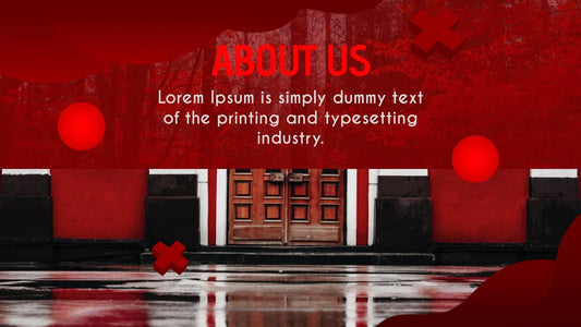 PowerPoint Template - Red Velvet - Digiloop Store
