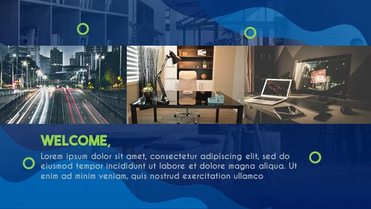 PowerPoint Template - BUSINNES PLAN - Digiloop Store