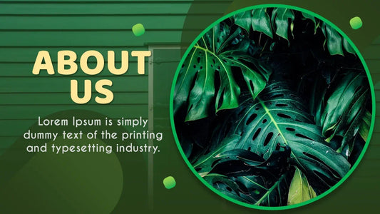 PowerPoint Template - ECO GREEN - Digiloop Store