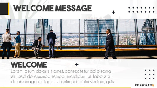PowerPoint Template - CORPORATE II - Digiloop Store