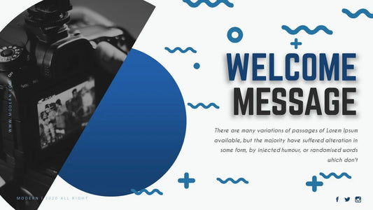 PowerPoint Template - MODERN - Digiloop Store