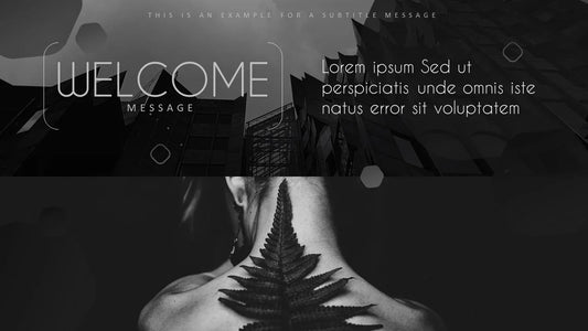 PowerPoint Template - BLACK SKY - Digiloop Store