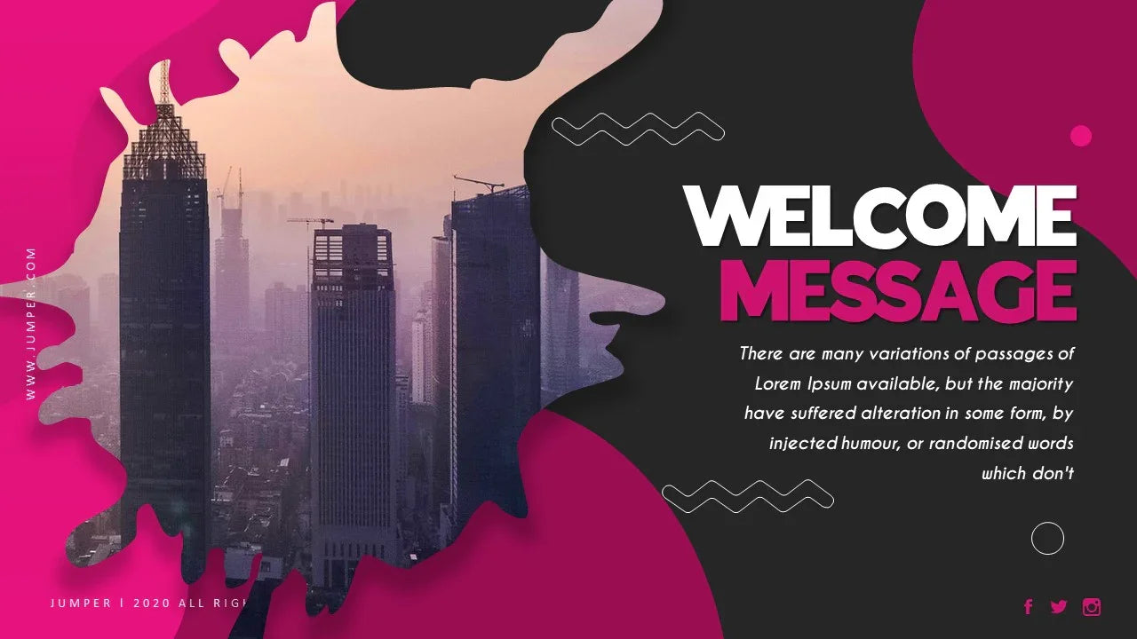 PowerPoint Template - JUMPER - Digiloop Store