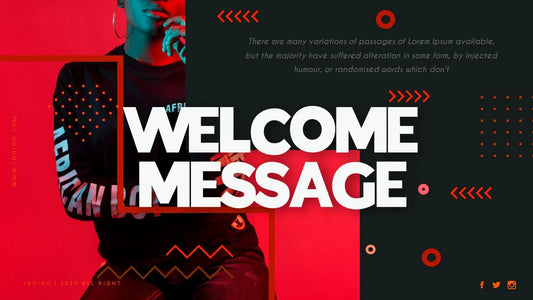 PowerPoint Template - INDIGO - Digiloop Store