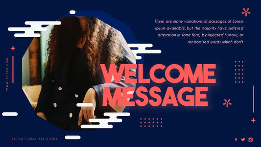 PowerPoint Template - RETRO - Digiloop Store