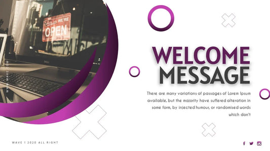 PowerPoint Template - WAVE - Digiloop Store