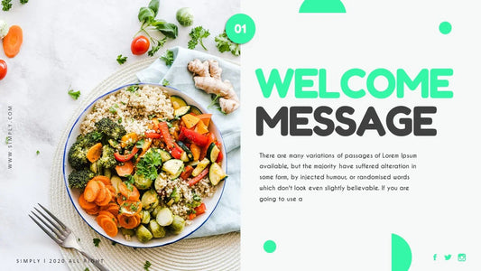 PowerPoint Template - SIMPLY - Digiloop Store