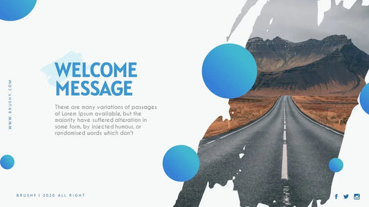 PowerPoint Template - BRUSHY - Digiloop Store
