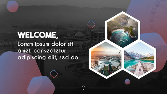 PowerPoint Template - HEXAGON - Digiloop Store
