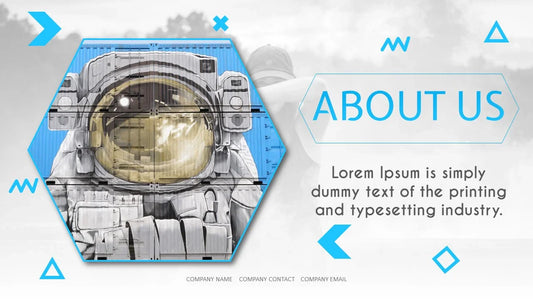 PowerPoint Template - HEXAGON II - Digiloop Store