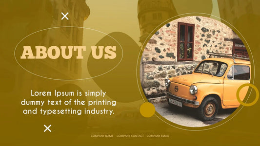 PowerPoint Template - Vintage - Digiloop Store