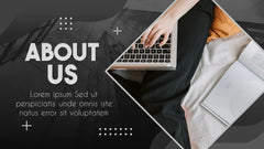 PowerPoint Template - GRAYSCALE - Digiloop Store