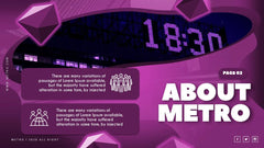 PowerPoint Template - METRO - Digiloop Store