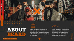 PowerPoint Template - BEARD - Digiloop Store