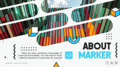 PowerPoint Template - MARKER - Digiloop Store