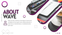 PowerPoint Template - WAVE - Digiloop Store