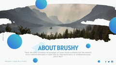 PowerPoint Template - BRUSHY - Digiloop Store