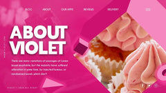 PowerPoint Template - VIOLET - Digiloop Store