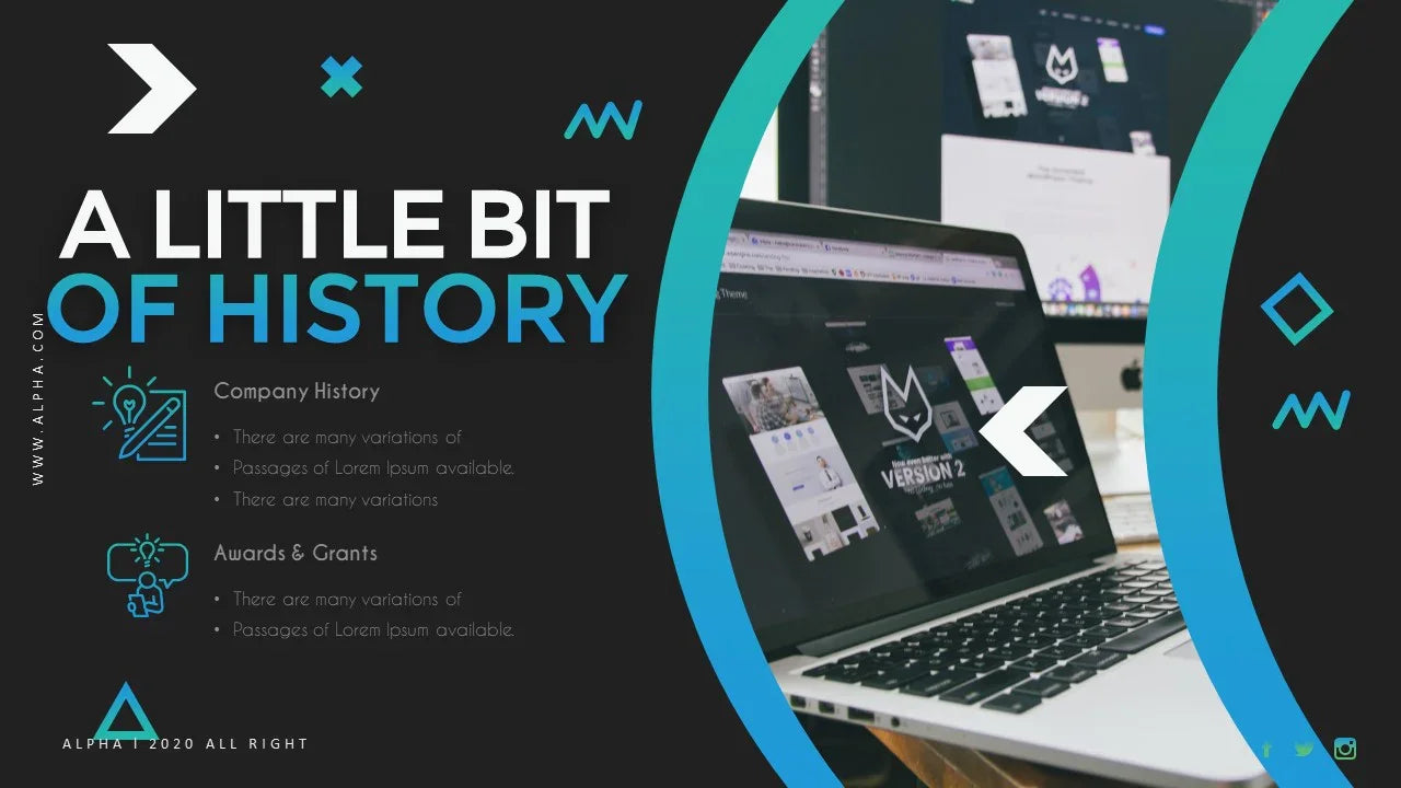 PowerPoint Template - ALPHA - Digiloop Store