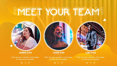 PowerPoint Template - NEON III - Digiloop Store