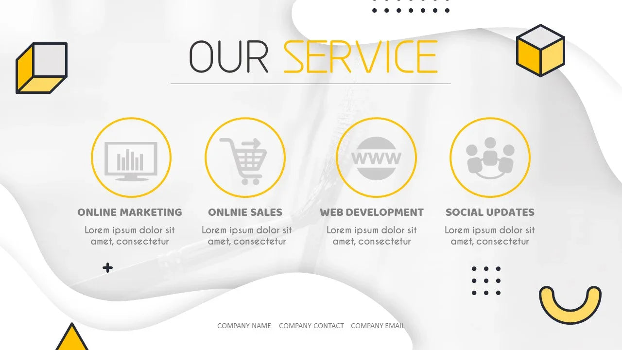 PowerPoint Template - COLOR PAINT - Digiloop Store